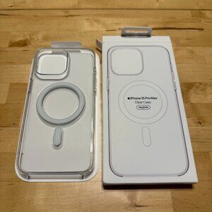 Apple Clear Case for 15 Pro Max